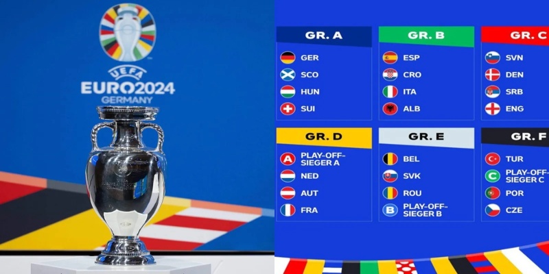 Khám phá thể thức thi đấu giải Euro 2024