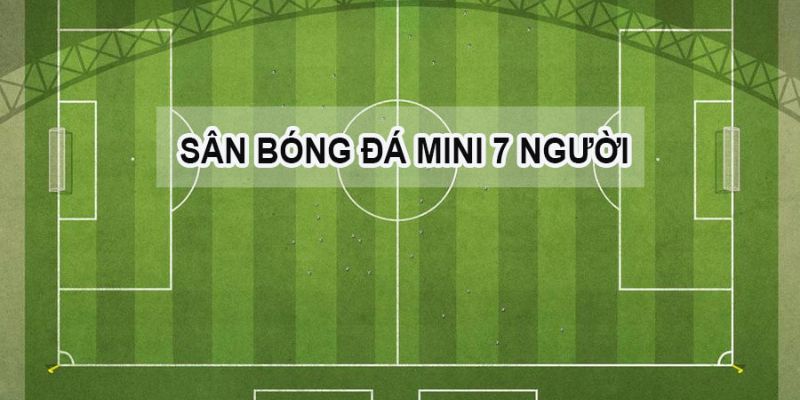 Kích thước sân bóng đá 7 người