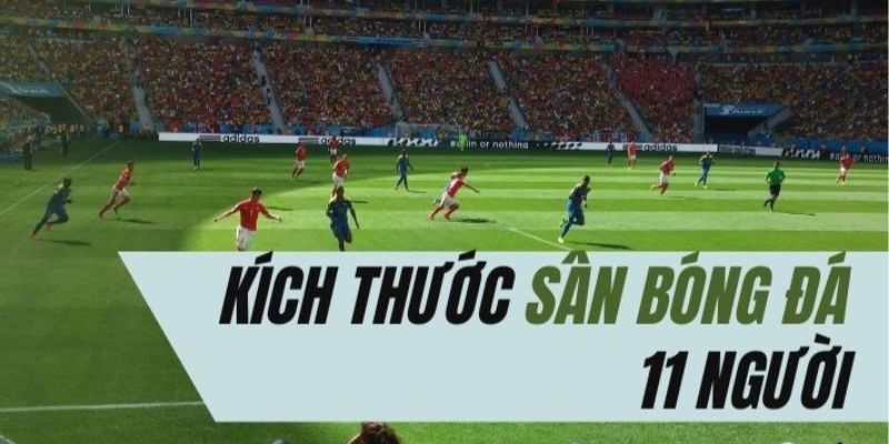Tìm hiểu về đôi nét kích thước sân bóng đá 11 người