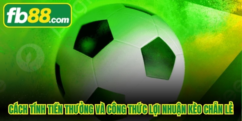 Cách tính tiền thưởng và công thức lợi nhuận kèo chẵn lẻ