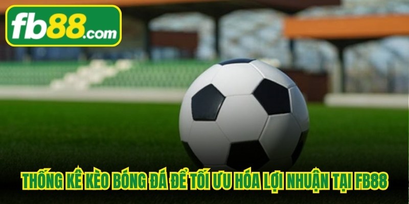 Thống kê kèo bóng đá để tối ưu hóa lợi nhuận tại FB88