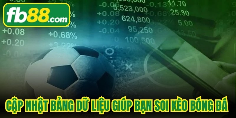Cập nhật bảng dữ liệu giúp bạn soi kèo bóng đá ngon ăn hôm nay chuẩn xác